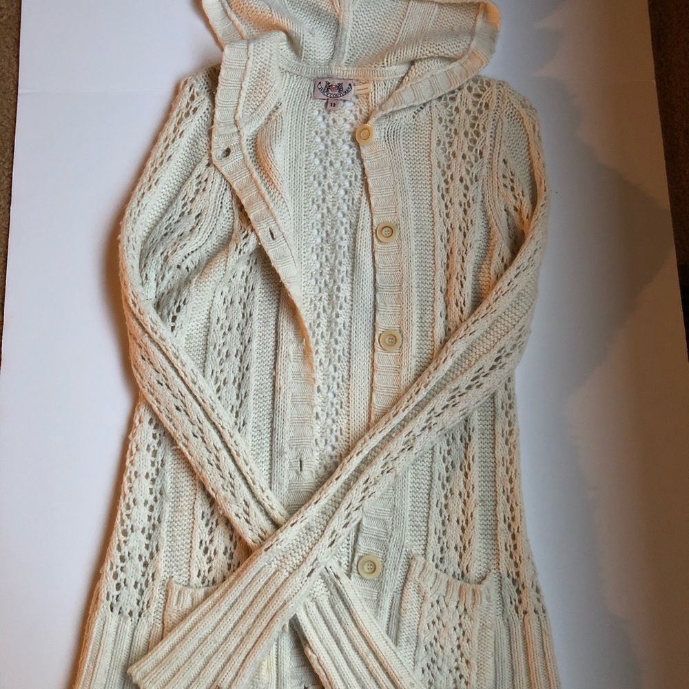 Juicy Couture long knit sweater
